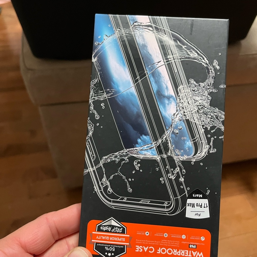 Waterproof Case for for 17 pro max shock, dirt, snow proof see below only 3 left